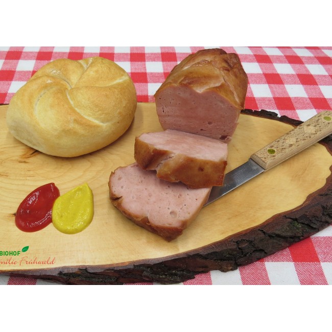 Leberkäse natur